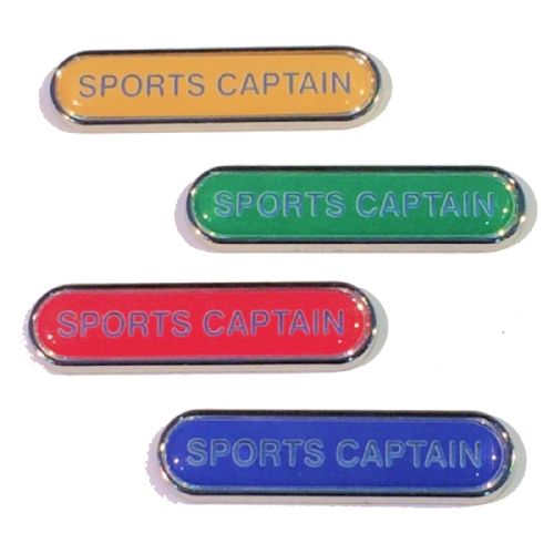 SPORTS CAPTAIN bar badge